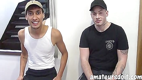 Milf & cum on my ass-out trousers