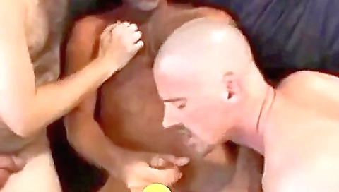 Hot sluts take a big black cock